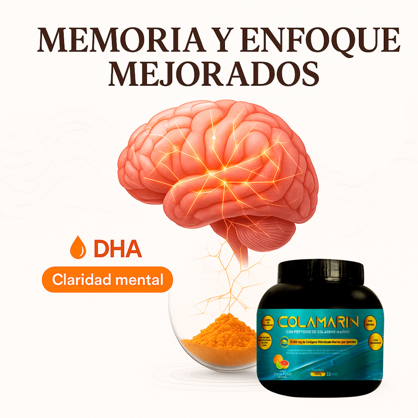 Colágeno hidrolizado Colamarin 1000 gr