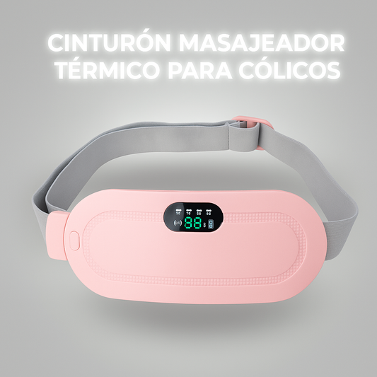 Cinturón Masajeador Térmico Para Cólicos