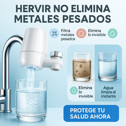 Filtro Purificador de Agua para Grifo