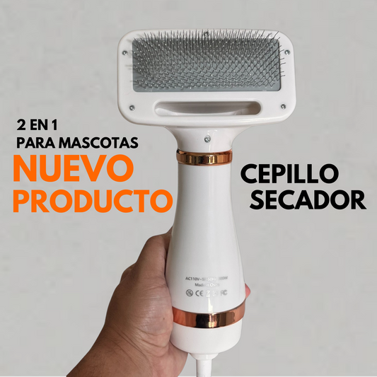 Cepillo Secador Rápido para Mascotas